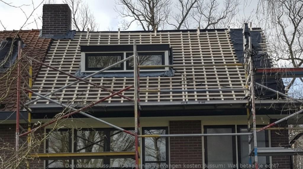 Dakpannen Vervangen Kosten Bussum