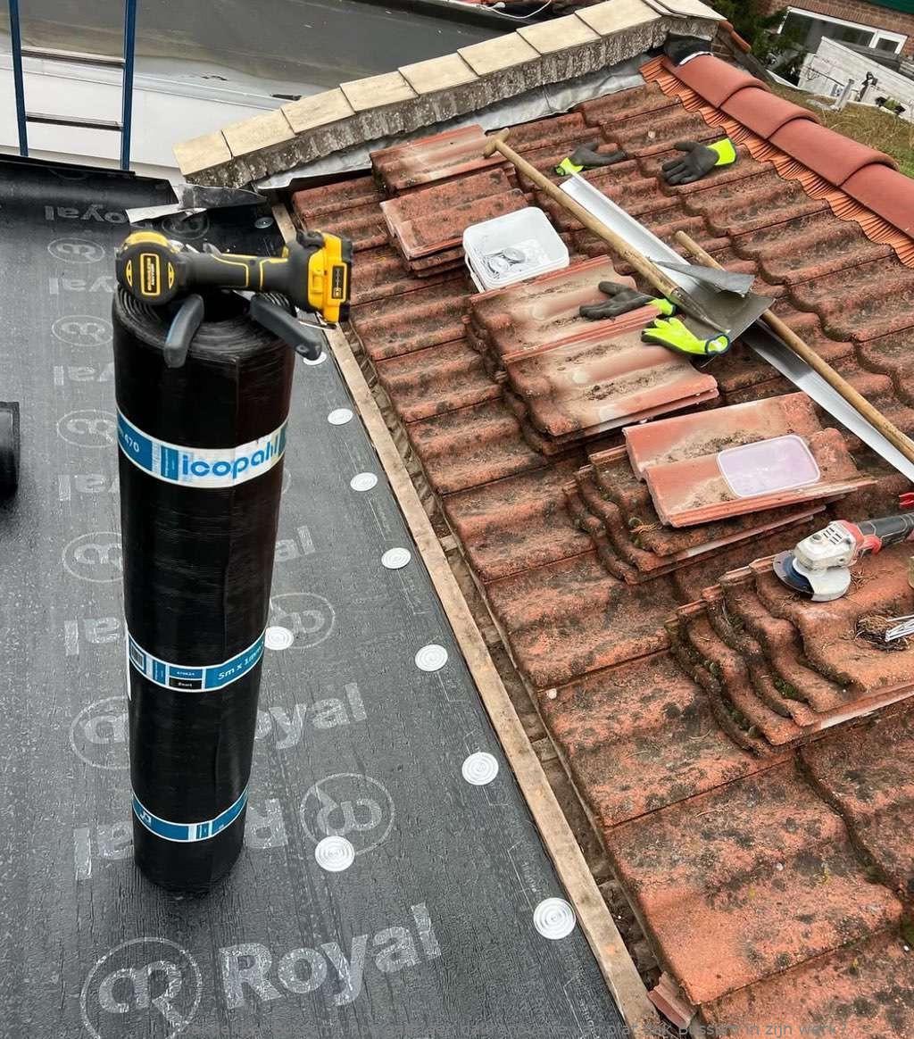 Dakrenovatie Van Plat Dak Bussum